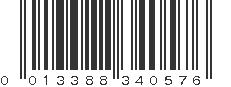 UPC 013388340576