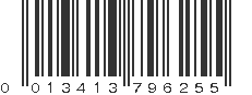 UPC 013413796255