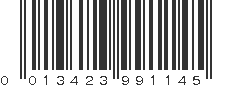 UPC 013423991145