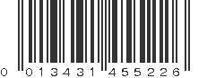 UPC 013431455226