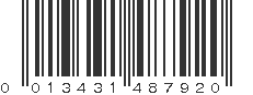 UPC 013431487920