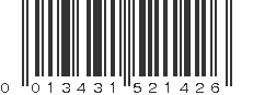 UPC 013431521426