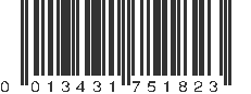 UPC 013431751823