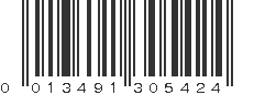 UPC 013491305424