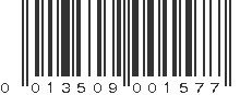 UPC 013509001577