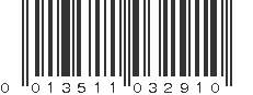 UPC 013511032910