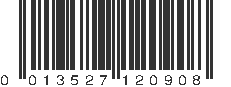 UPC 013527120908