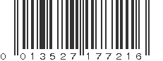 UPC 013527177216