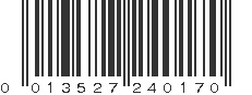 UPC 013527240170