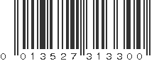 UPC 013527313300