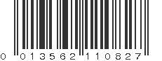 UPC 013562110827