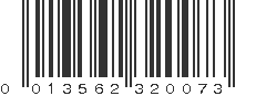 UPC 013562320073