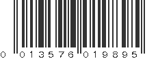 UPC 013576019895