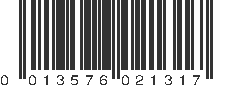 UPC 013576021317