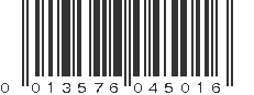 UPC 013576045016