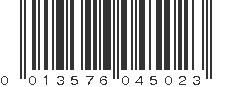 UPC 013576045023