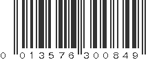 UPC 013576300849