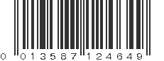 UPC 013587124649