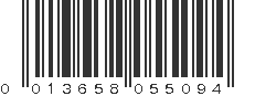 UPC 013658055094