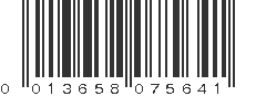 UPC 013658075641