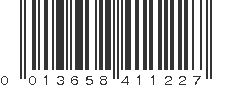 UPC 013658411227