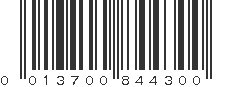 UPC 013700844300