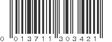 UPC 013711303421