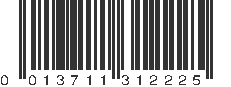 UPC 013711312225