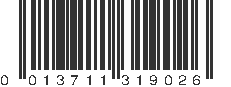 UPC 013711319026