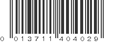 UPC 013711404029