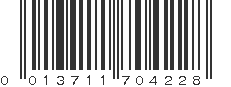 UPC 013711704228