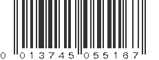 UPC 013745055167