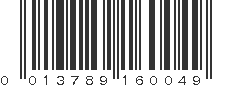 UPC 013789160049