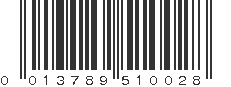 UPC 013789510028