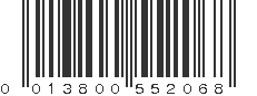 UPC 013800552068