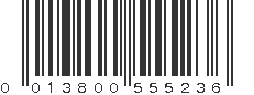 UPC 013800555236