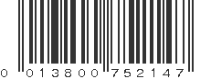 UPC 013800752147