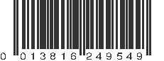 UPC 013816249549