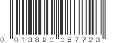 UPC 013890087723