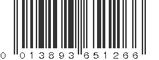 UPC 013893651266