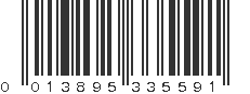 UPC 013895335591