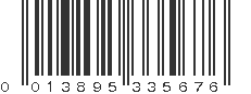 UPC 013895335676