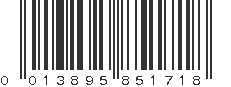 UPC 013895851718