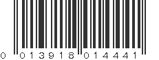 UPC 013918014441