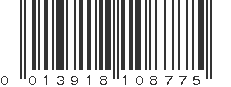 UPC 013918108775