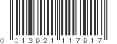 UPC 013921117917