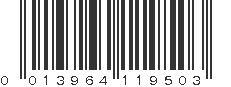 UPC 013964119503