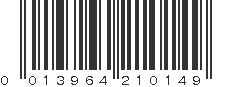 UPC 013964210149