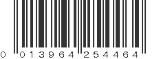 UPC 013964254464