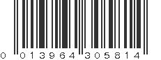 UPC 013964305814